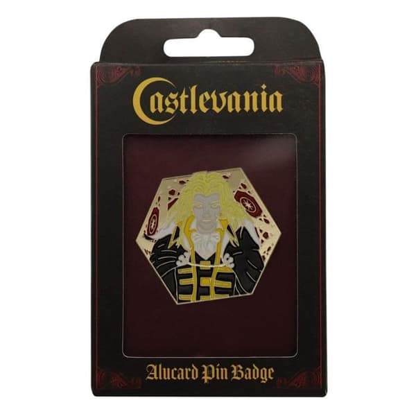Castlevania Alucard Pin - Fanattik - Limited Edition - Metal - Black - Mixed