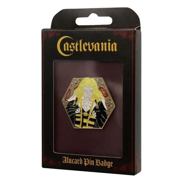 Castlevania Alucard Pin - Fanattik - Limited Edition - Metal - Black - Mixed