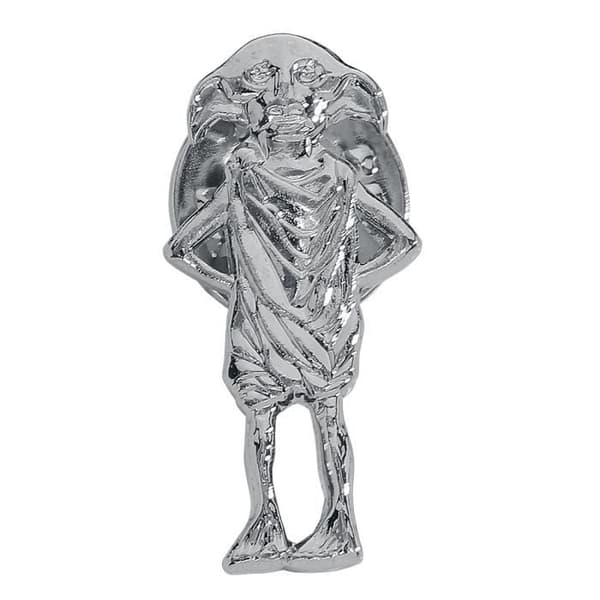Harry Potter-nål - Dobby - silverfärgad i zinklegering