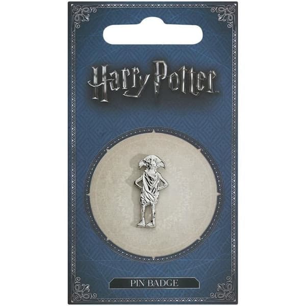 Harry Potter-nål - Dobby - silverfärgad i zinklegering