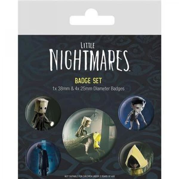 LITEN MARDRÖM - Little Nightmares 2 - Pack 5 Badges