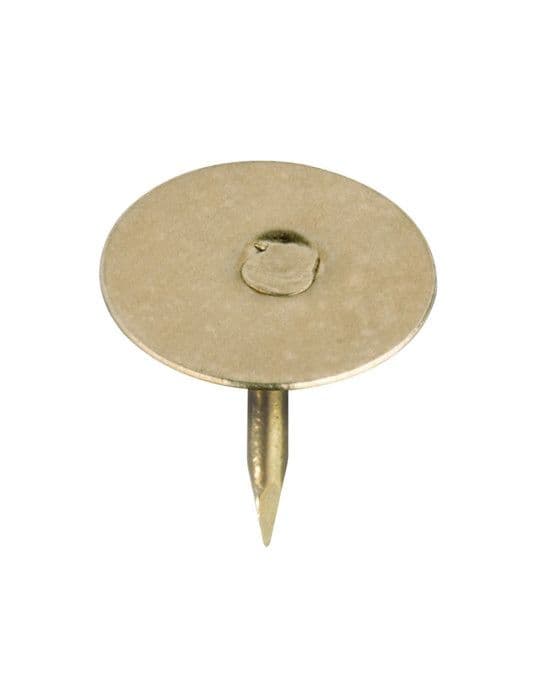 5 Box M 100 Enheter. Platt Messing Nål 9mm Fadix