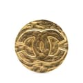 Miniatyrbilde 1 av 4: Pre-owned Chanel Gold Plated CC Brooch Gold