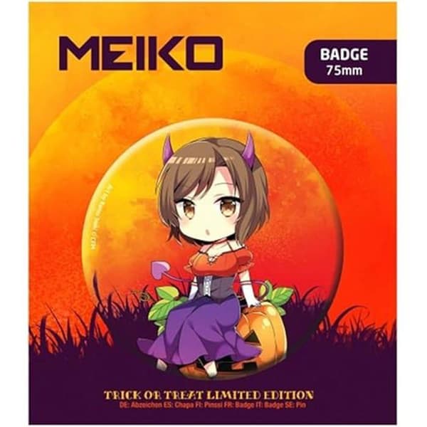 Broche - POPBUDDIES - Meiko Halloween - Storlek 75 mm - Originalbadge - Festligt tillbehör