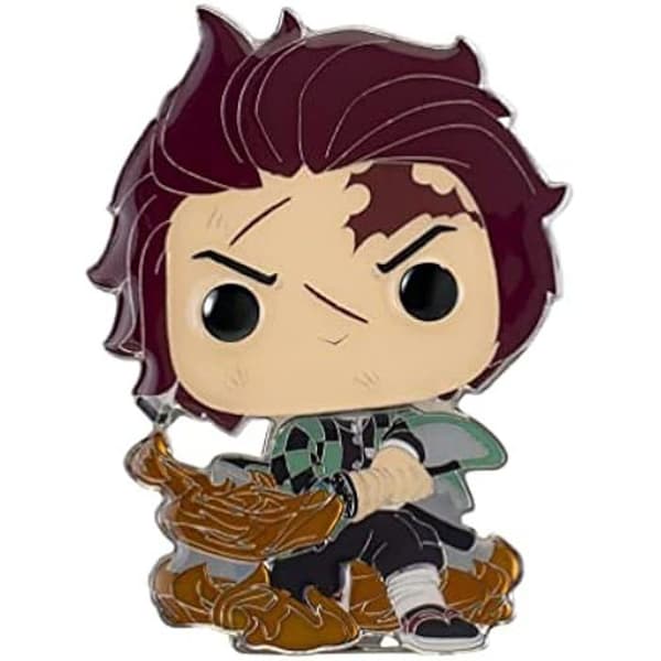 Nål i Email - FUNKO - Nezuko Kamado - Demon Slayer - Fantasibrosch - Idealisk Gåva