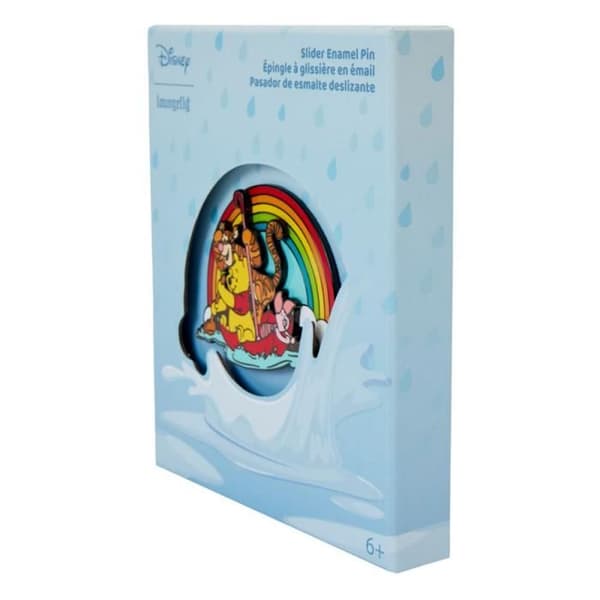 Disney av Loungefly Glidande emaljpin Winnie the Pooh Regnig dag Begränsad upplaga 8 cm