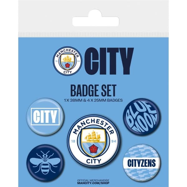 Badge Pack - MANCHESTER CITY (THE CITYZENS)