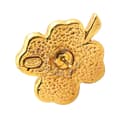 Miniatyrbilde 3 av 4: Pre-owned Chanel Gold Plated Resin Four Leaf Clover Brooch Gold