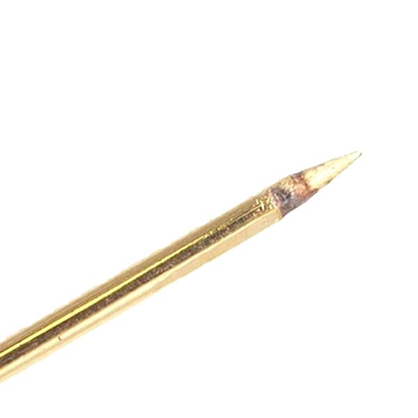 Pre-owned Chanel Gold Plated CC Brooch Gold