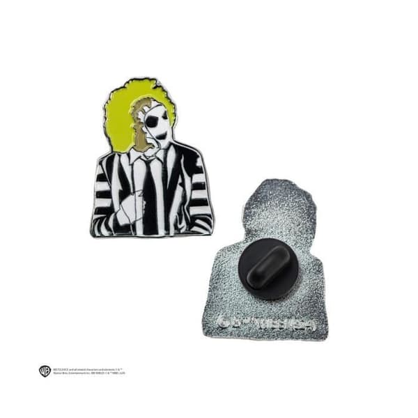 Cinereplicas - Beetlejuice - Pack 2 pins Beetlejuice Sandmask