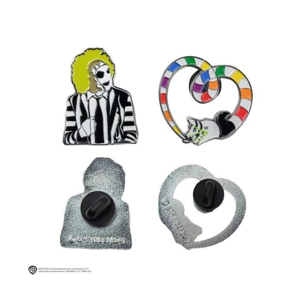 Cinereplicas - Beetlejuice - Pack 2 pins Beetlejuice Sandmask