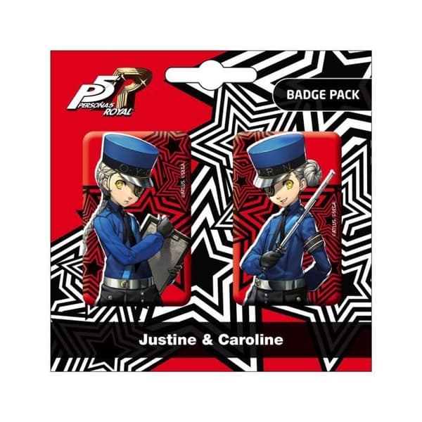 POPbuddies - Persona 5 Royal - Pack 2 pin's Justine &amp; Caroline