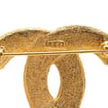 Miniatyrbilde 4 av 6: Pre-owned Chanel Gold Plated CC Brooch Gold