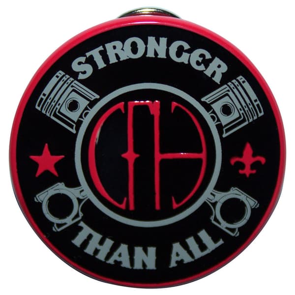 Pantera Stronger Band Logo Pin Badge One Size