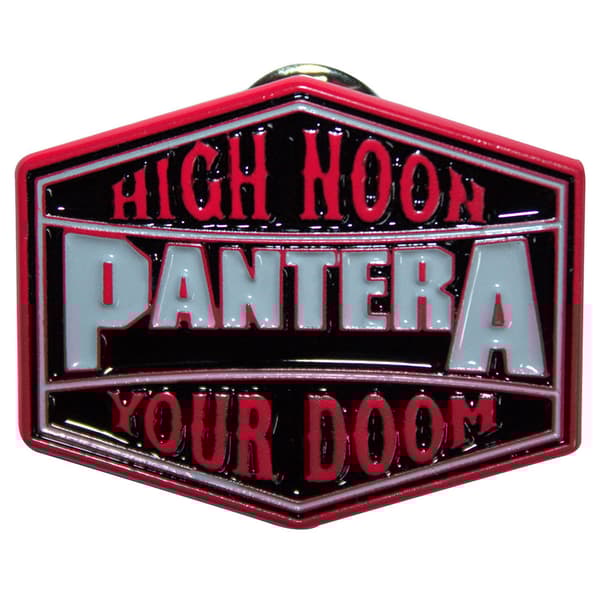 Pantera High Noon Pin Badge One Size