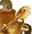 Miniatyrbillede 5 af 6: Pre-owned Chanel Gold Plated Turtle Pin Brooch Gold