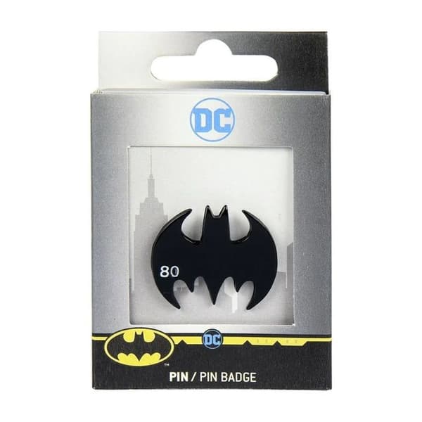 Black Metal Batman Brosch