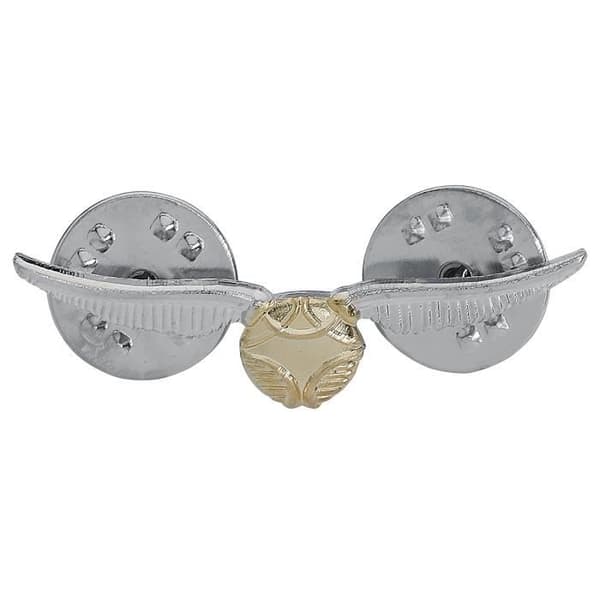 Harry Potter Golden Snitch Pin - Silver - Vuxen - Blandat