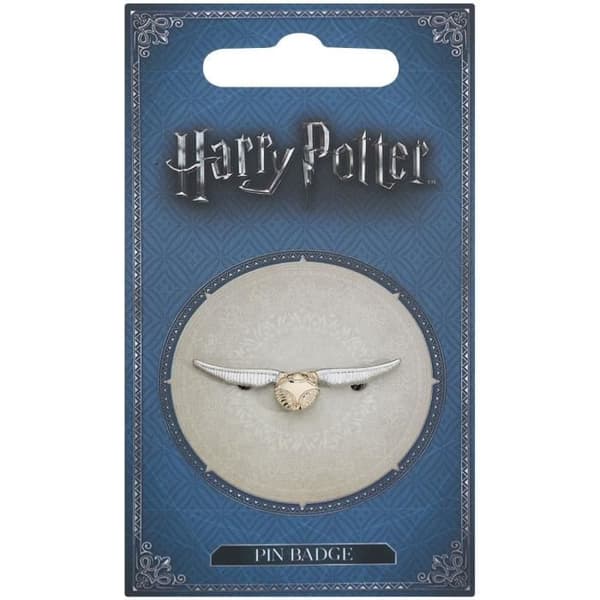 Harry Potter Golden Snitch Pin - Silver - Vuxen - Blandat