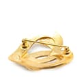 Pikkukuva 4 / 5: Pre-owned Chanel Gold Plated CC Heart Brooch Gold