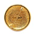 Pikkukuva 2 / 4: Pre-owned Chanel Gold Plated CC Round Brooch Gold