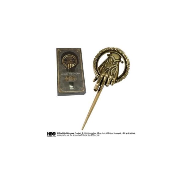 Märke - Järntronen - Kungens hand - Metall - Silverfärgad - 11,4 cm