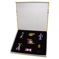 Miniatyrbild 1 av 3: The Beatles Yellow Submarine Band Boxed Pin Badge Set One Size