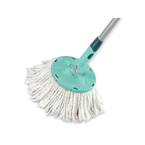 Leifheit 52094 Set med två ersättningshuvuden för Combi-Twist Mop, Plast, Vit, One Size 52094