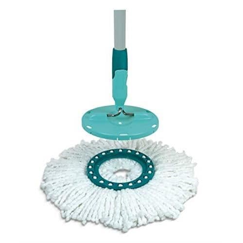 Leifheit 52094 Set med två ersättningshuvuden för Combi-Twist Mop, Plast, Vit, One Size 52094