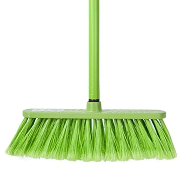 ROZENBAL Balai i vinyl med Rubic-handtag, Grön, 35 cm