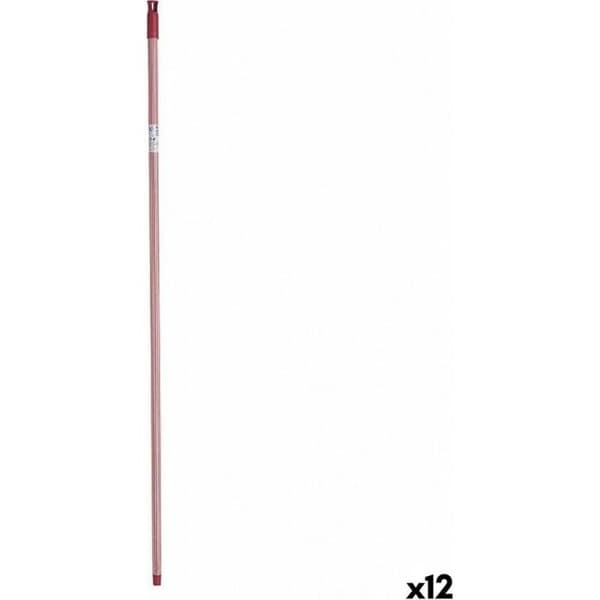 Sopborste Ränder 2,3 X 130 X 2,3 Cm Röd Metall (12 Enheter)