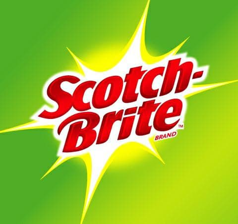 Scotch Brite-pinne för kvastar, moppar, skrubbmaskiner, grön, 120 cm.