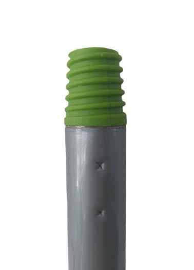 Scotch Brite-pinne för kvastar, moppar, skrubbmaskiner, grön, 120 cm.