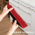 Miniatyrbild 5 av 8: Vileda Pet Pro Aways Clean gummiborste för sopning av päls reservhuvud 173814...