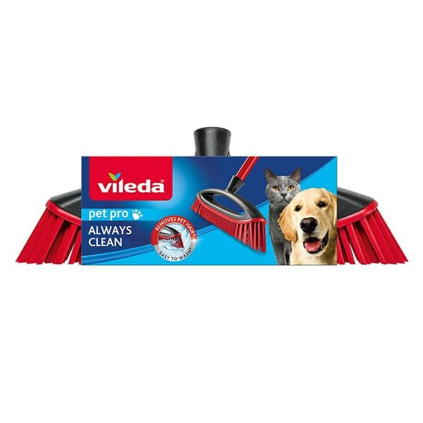 Vileda Pet Pro Aways Clean gummiborste för sopning av päls reservhuvud 173814...