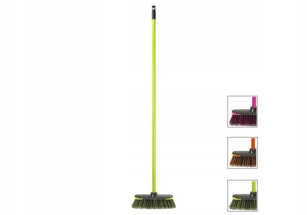 Sopborste med skaft 120 cm