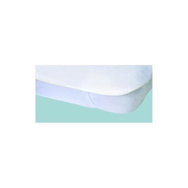 Alese vattentät madrassskydd Elasretane frottéfrotté 100% bomull 140x190 cm vit
