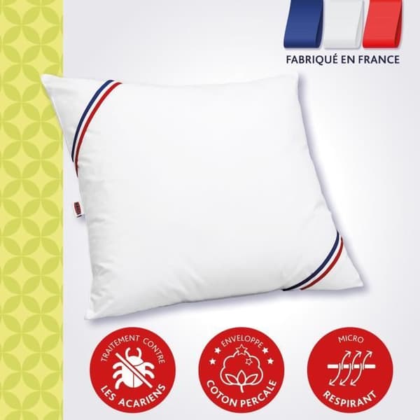 DODO Goose Down Kudde MORZINE Anti-Mites 65x65cm vit