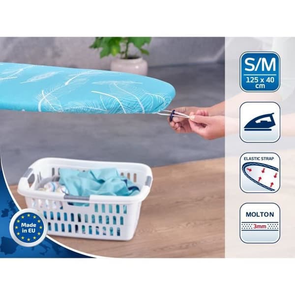 LEIFHEIT Skydd för strykbräda Thermo Reflect M - 125x40 cm