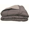 Miniatyrbild 3 av 6: Mikrofiberduvet 400g / m² CALGARY Steel &amp; Silver 220x240cm