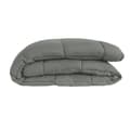 Miniatyrbild 6 av 6: Mikrofiberduvet 400g / m² CALGARY Steel &amp; Silver 220x240cm