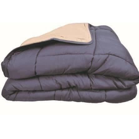 Mikrofiberduvet 400g / m² CALGARY Oil & Putty 140x200cm