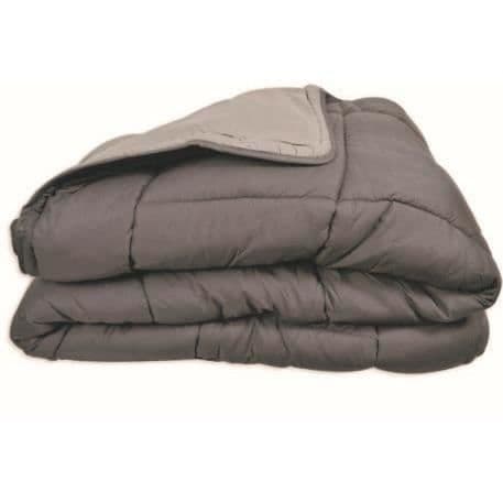 Mikrofiberduvet 400g / m² CALGARY Steel & Silver 240x260cm