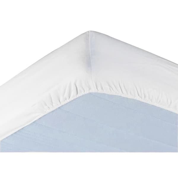 Alese vattentät täckform från Transalese frotté 100% bomull - 120 x 190 cm - Vit