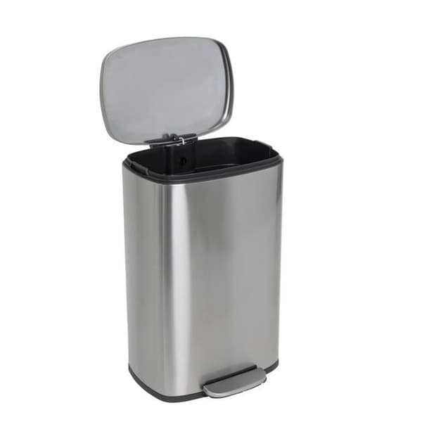 KITCHEN MOVE Pedal köksfat - Borstat rostfritt stål - 50L - ADMIRAL