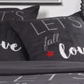 Miniatyrbild 2 av 3: TODAY Love Cotton Bäddset - 2 personer - 240 x 260 cm - Gråtryck