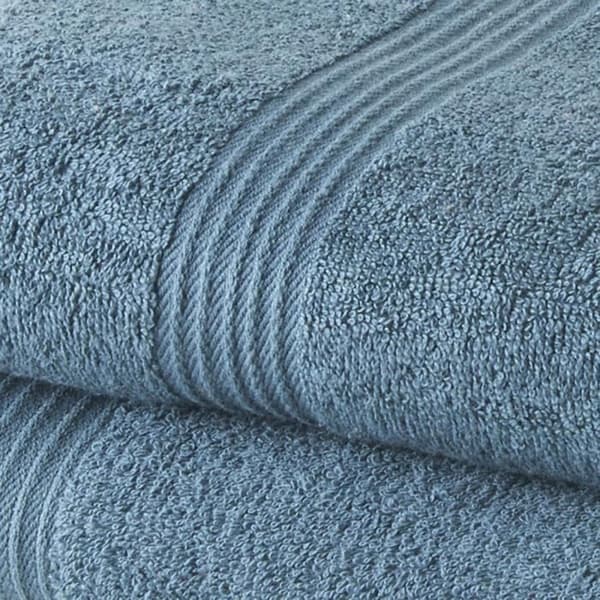 IDAG Set med 1 badlakan 100% bomull 70x30 cm + 1 badlakan 50x100 cm - Peacock