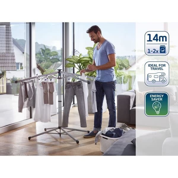 LEIFHEIT 82500 LinoPop-Up torktumlare