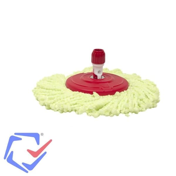 GreenBlue GB801 universal roterande mopp refill grön mikrofiber