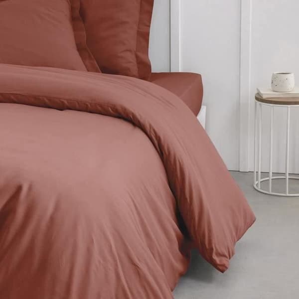 Idag Essential Duytte Cover - 220 x 240 cm - 2 personer - 100% Une Cotton - Terracotta